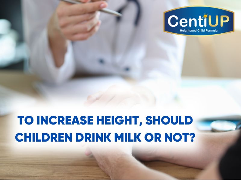 To increase height should children drink milk or not